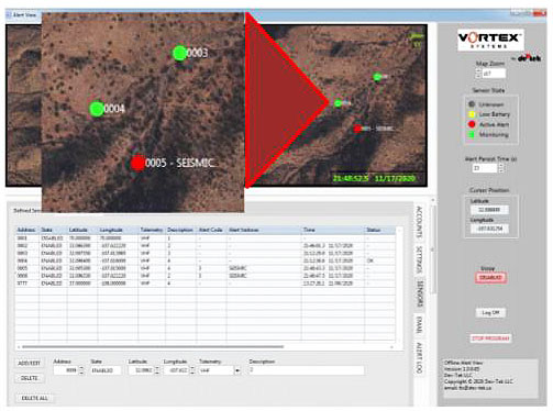 Alert View mapping software